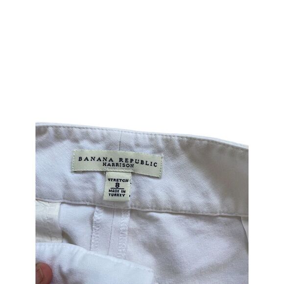 Banana Republic Harrison stretch size 8 womens stretch pants made in Turkey - Picture 5 of 7